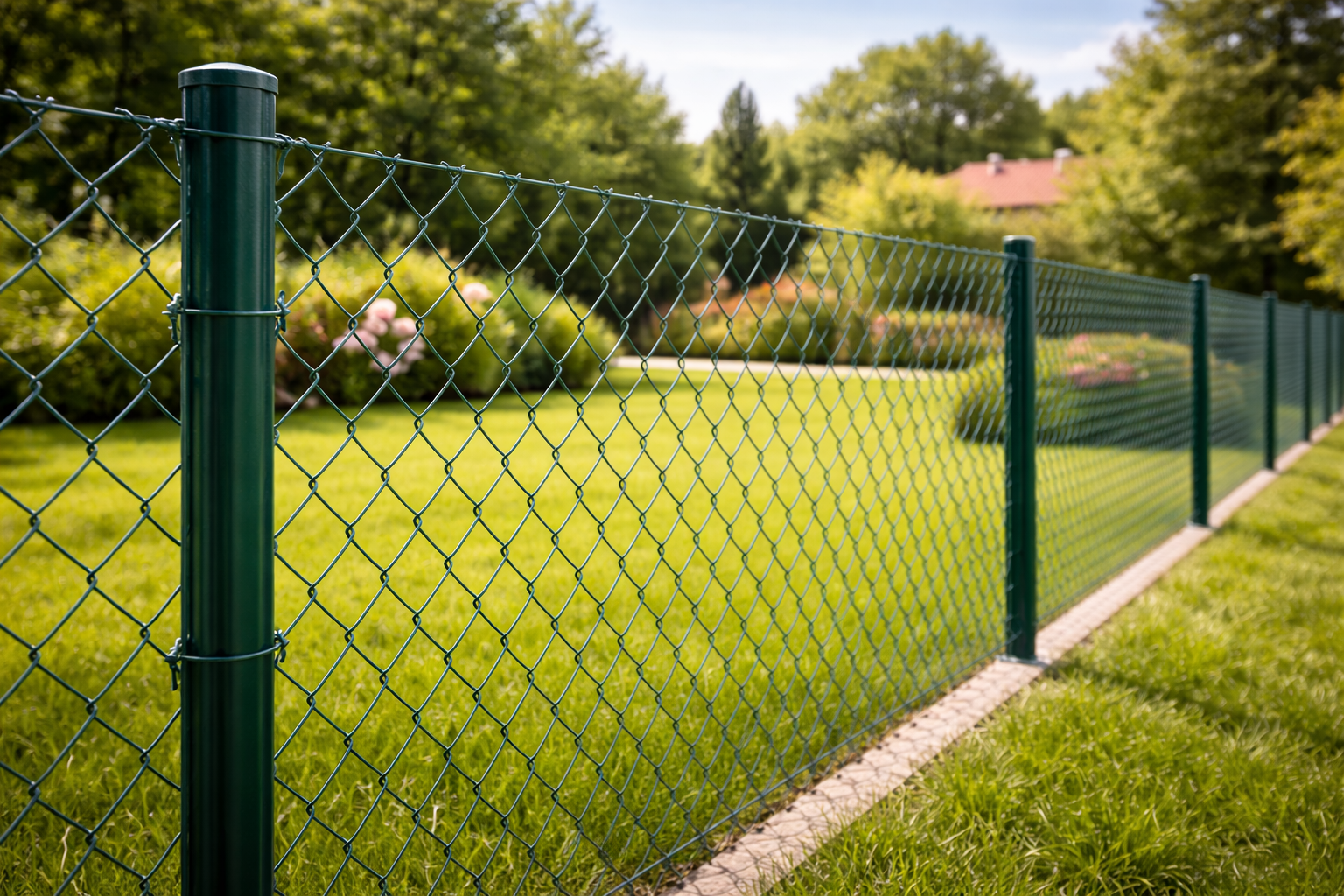 Poplastované pletivo zelené oko 60x60mm : Ideálne riešenie pre pevný a estetický plot