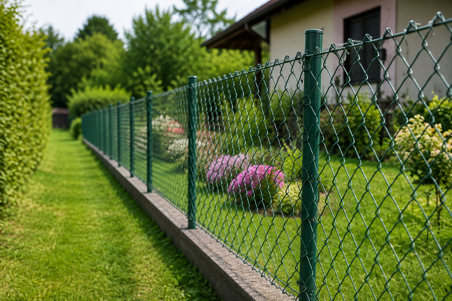 Poplastované pletivo – spoľahlivé a cenovo dostupné riešenie pre každé oplotenie