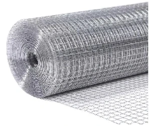 Zvárané štvorhranné pletivo pozinkované, oko 13x13 mm